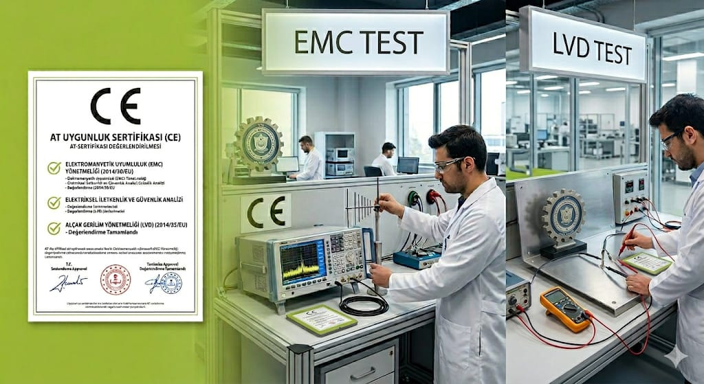 CE belgesi / EMC ve LVD testleri