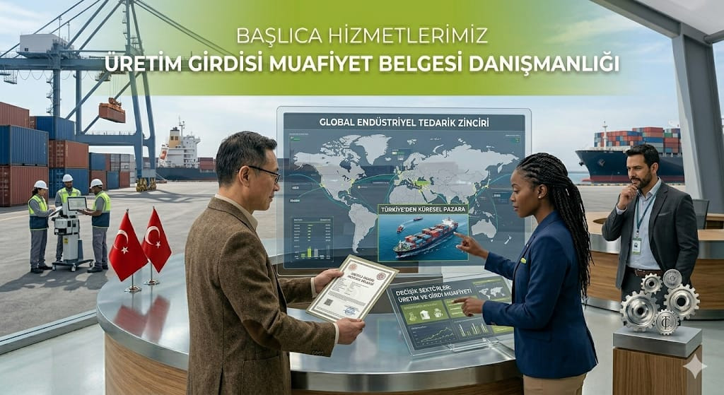 Üretim girdisi muafiyeti belgesi